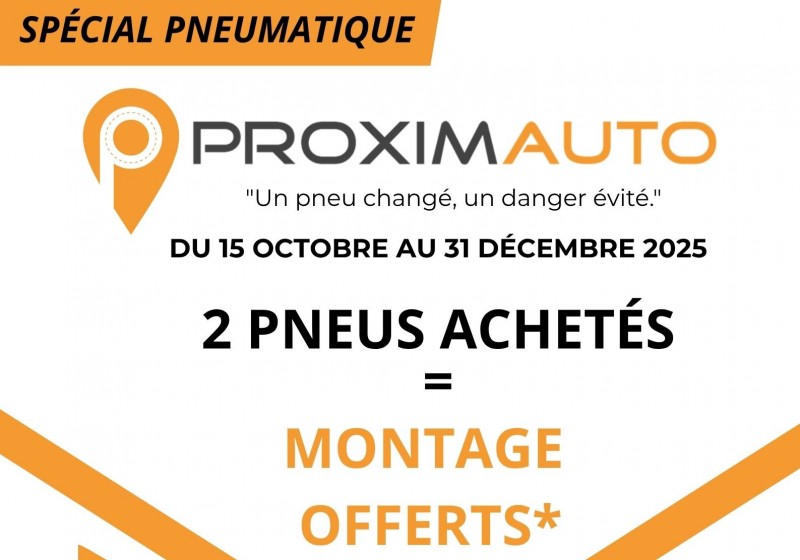 Offre Spéciale Pneus chez Proximauto !