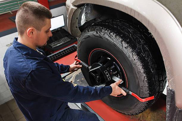 Garage pour effectuer le remplacement de pneus 4 roues motrices proche Barentin 76